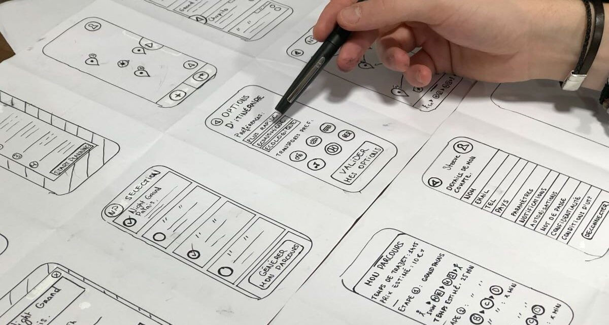 Web prototype: how to create a user interface design