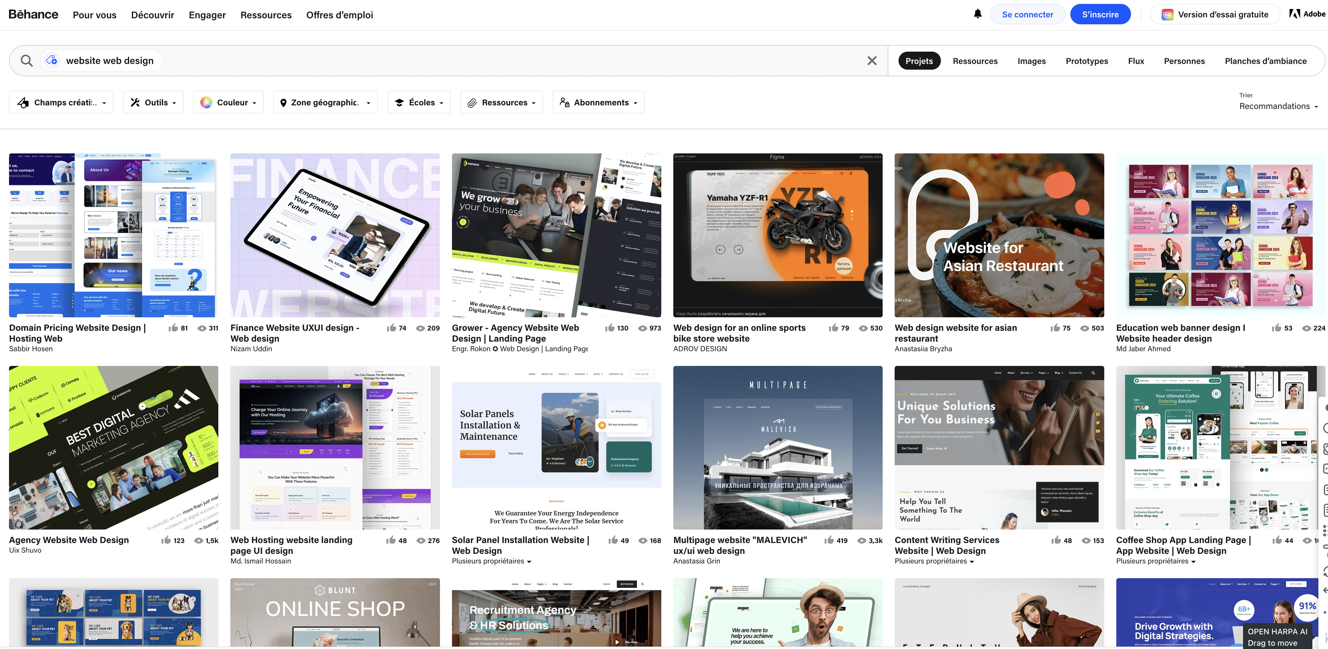 Website-Inpiration-Behance
