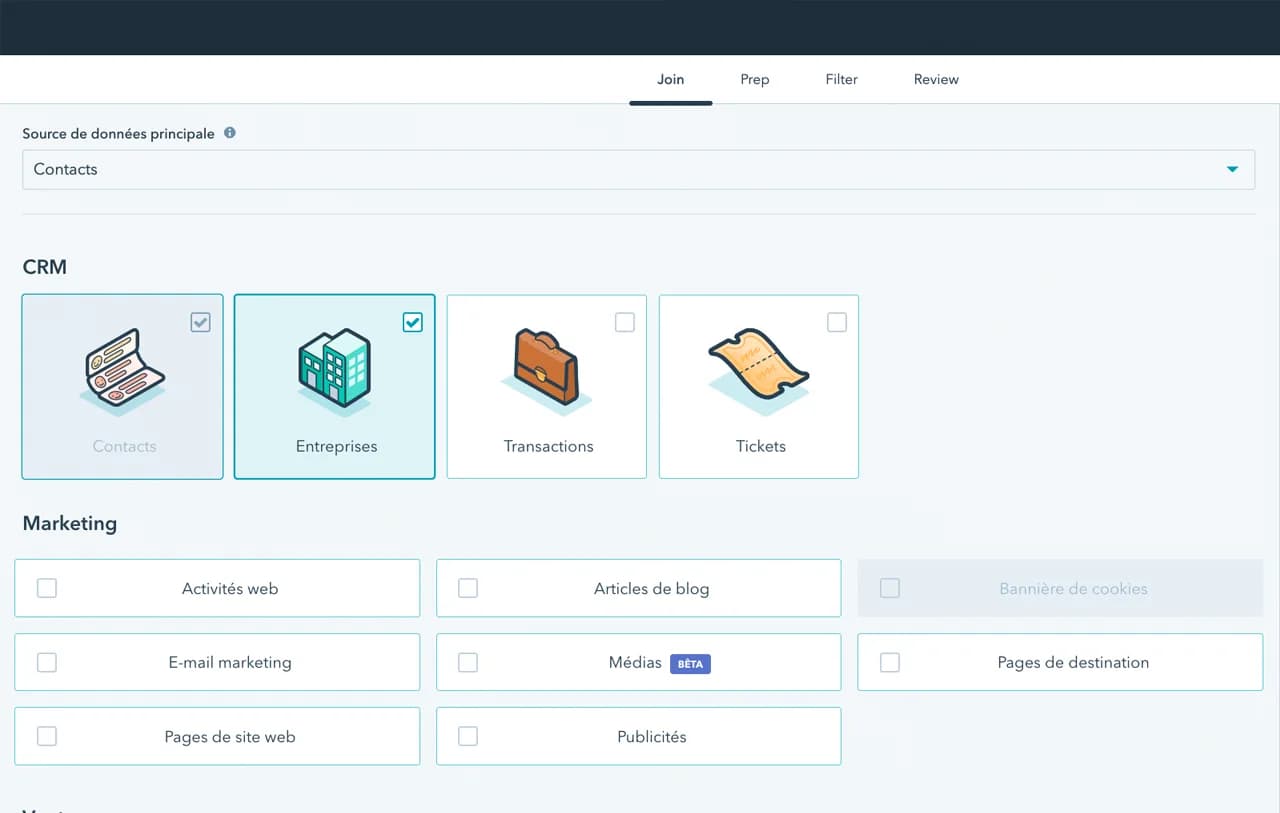 Find data with data set software