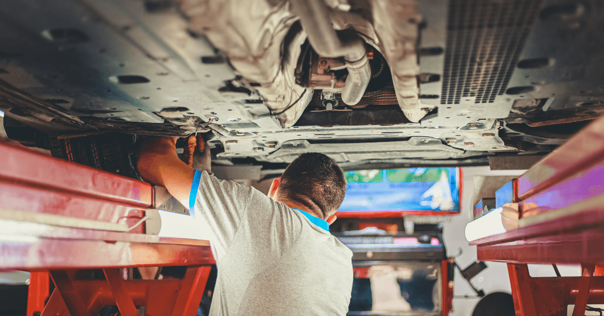 What does the catalyst do in the car ?