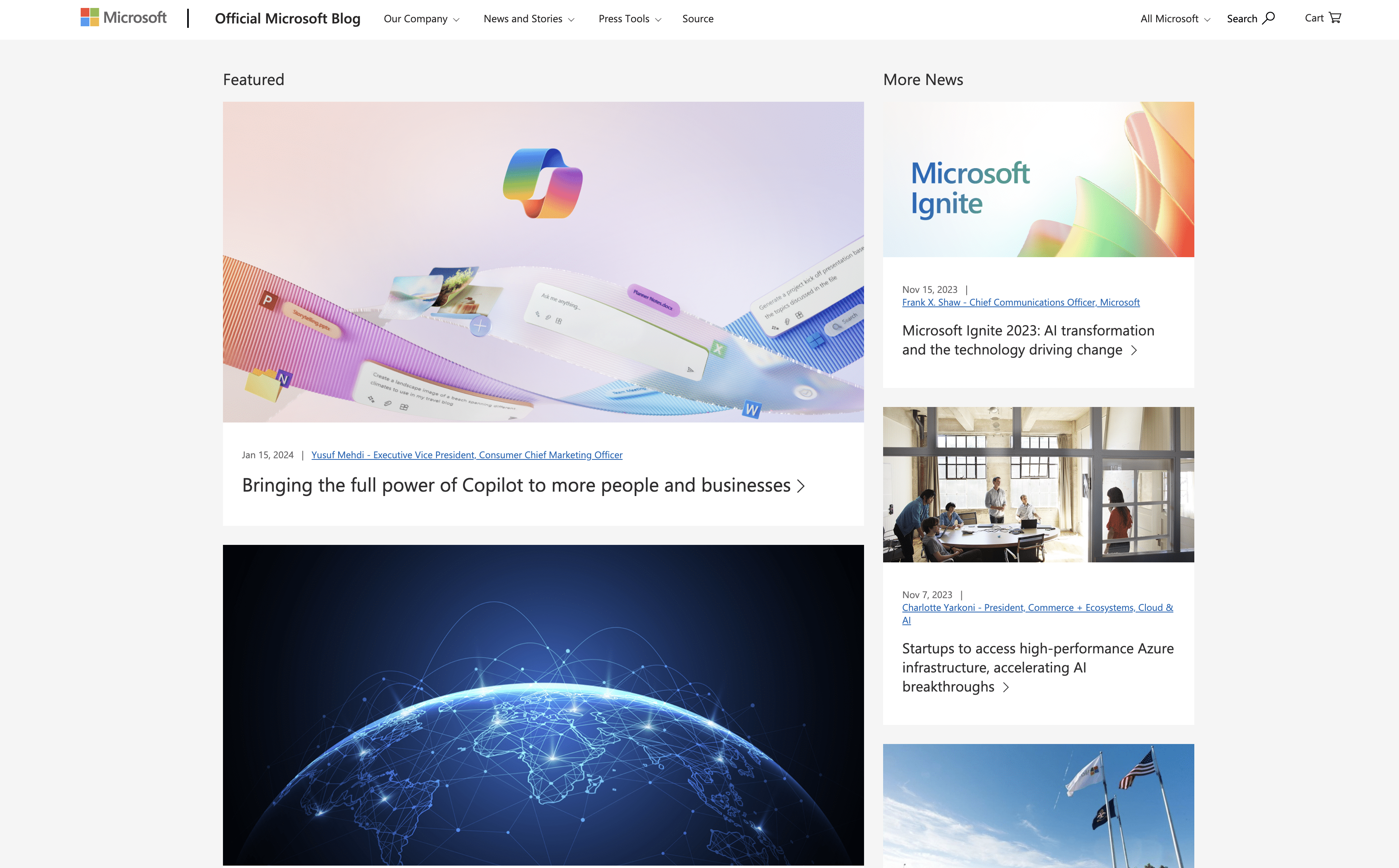 Microsoft-blog-wordpress