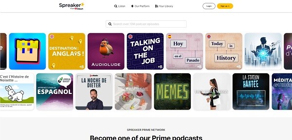 Podcast Speaker Platform