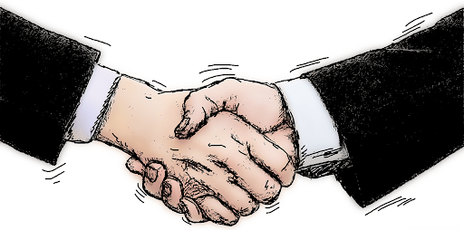 A smart contract can only be implemented if all participants agree.